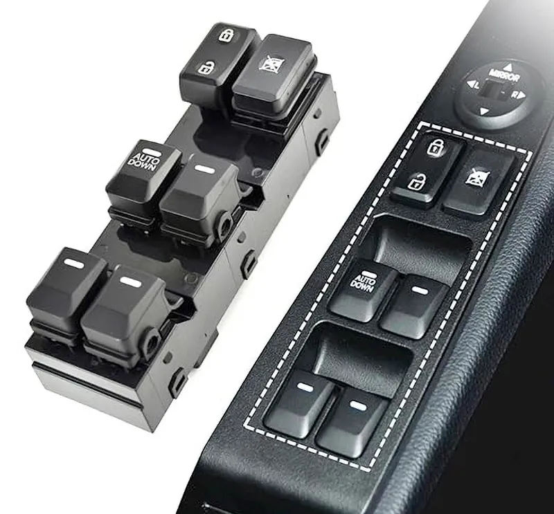 Marquage industriel sur commandes et éléments de tableau de bord automobile